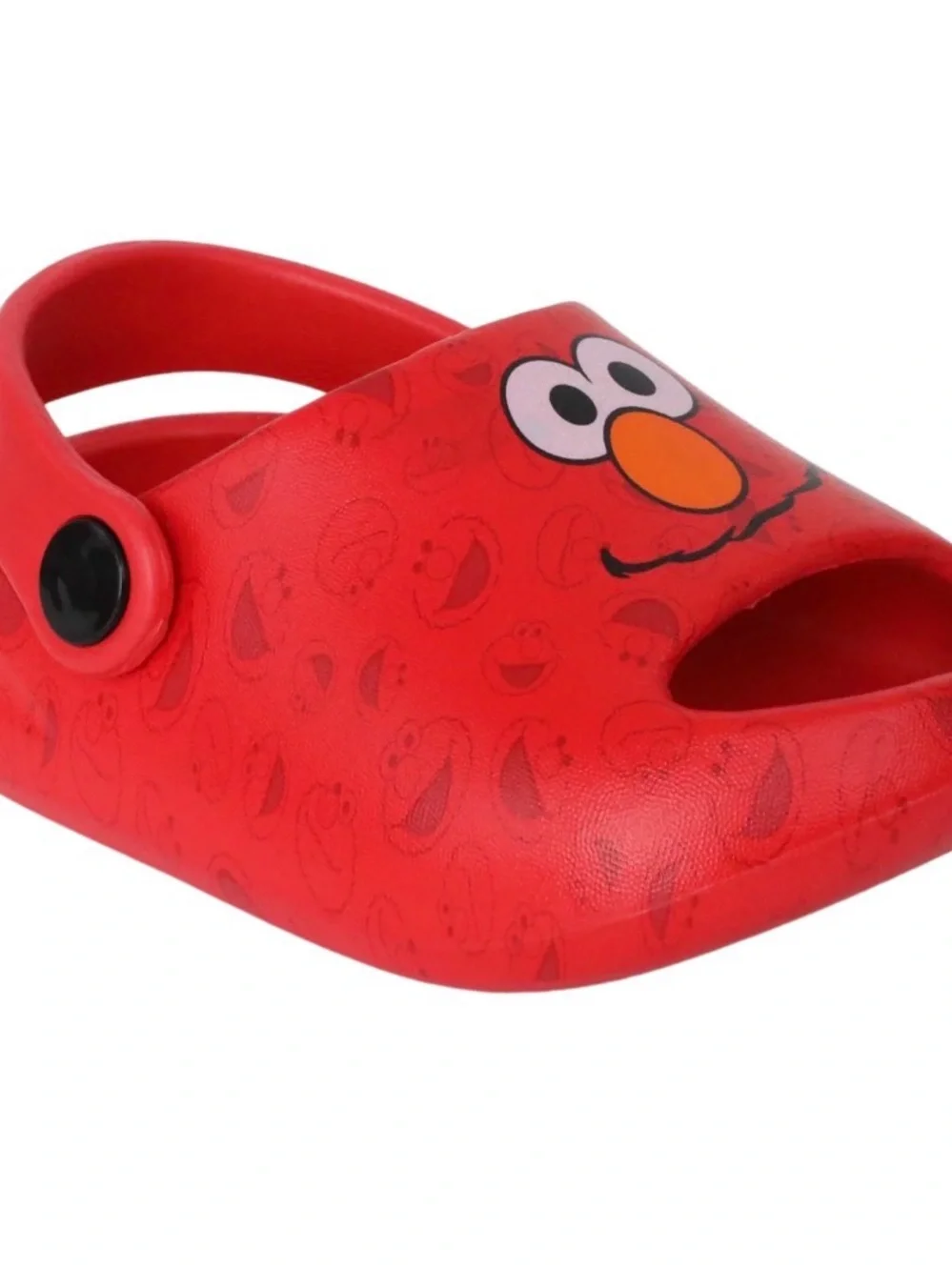 Sesame Street Red Elmo Kids Clogs/Sandals with Character Socks included - Picture 2 of 8